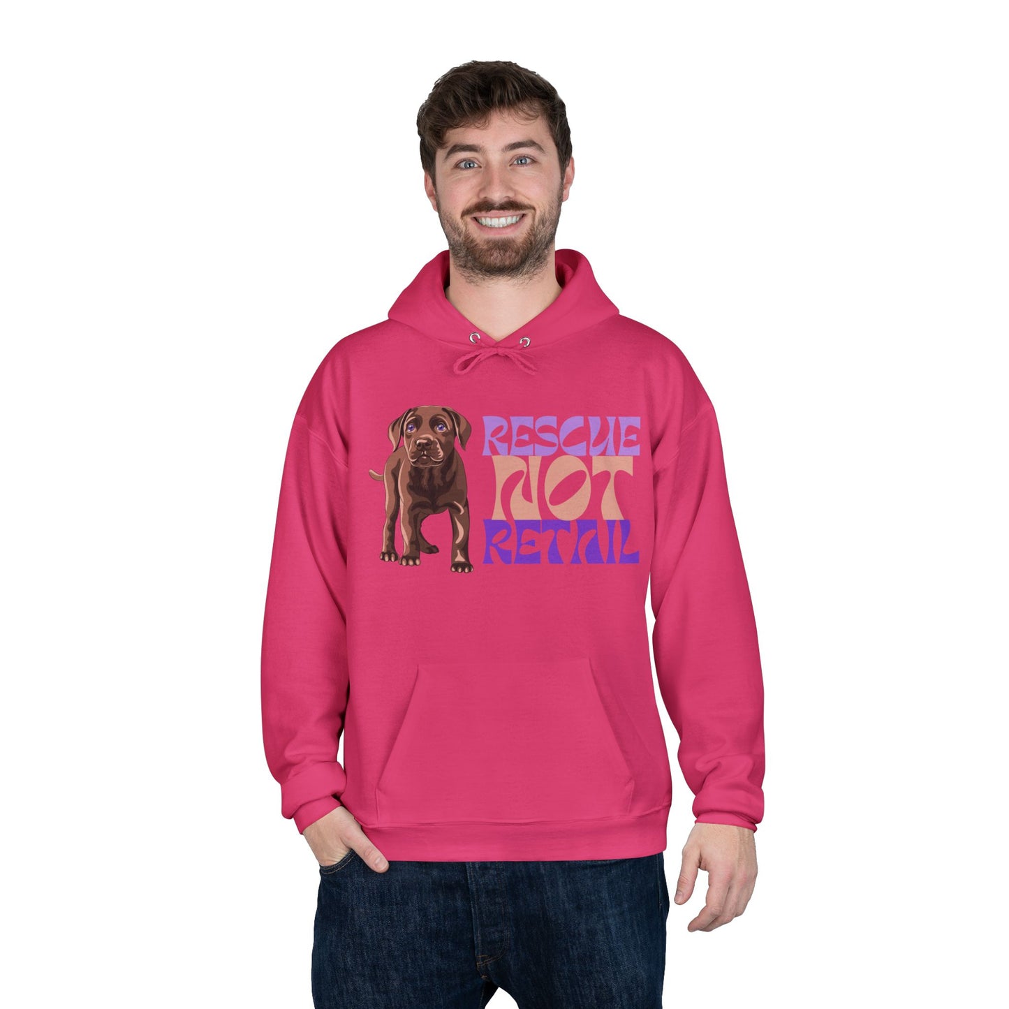 Rescue Not Retail Unisex EcoSmart® Hoodie