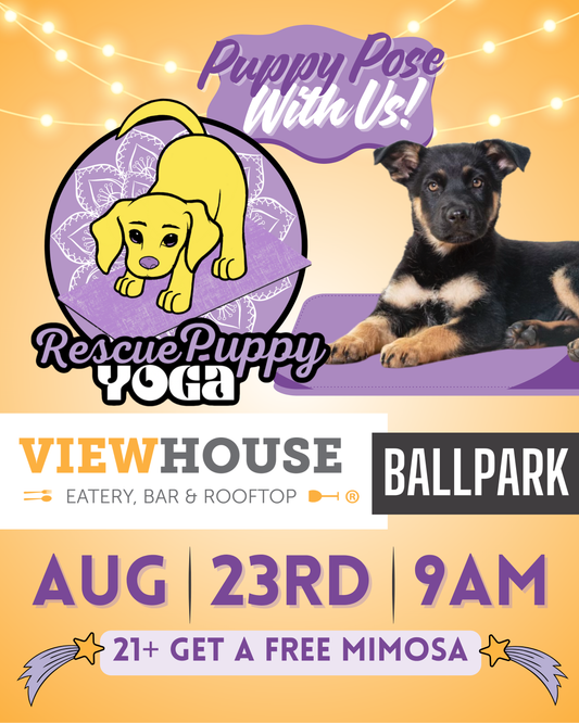 Rescue Puppy Yoga - ViewHouse Ballpark