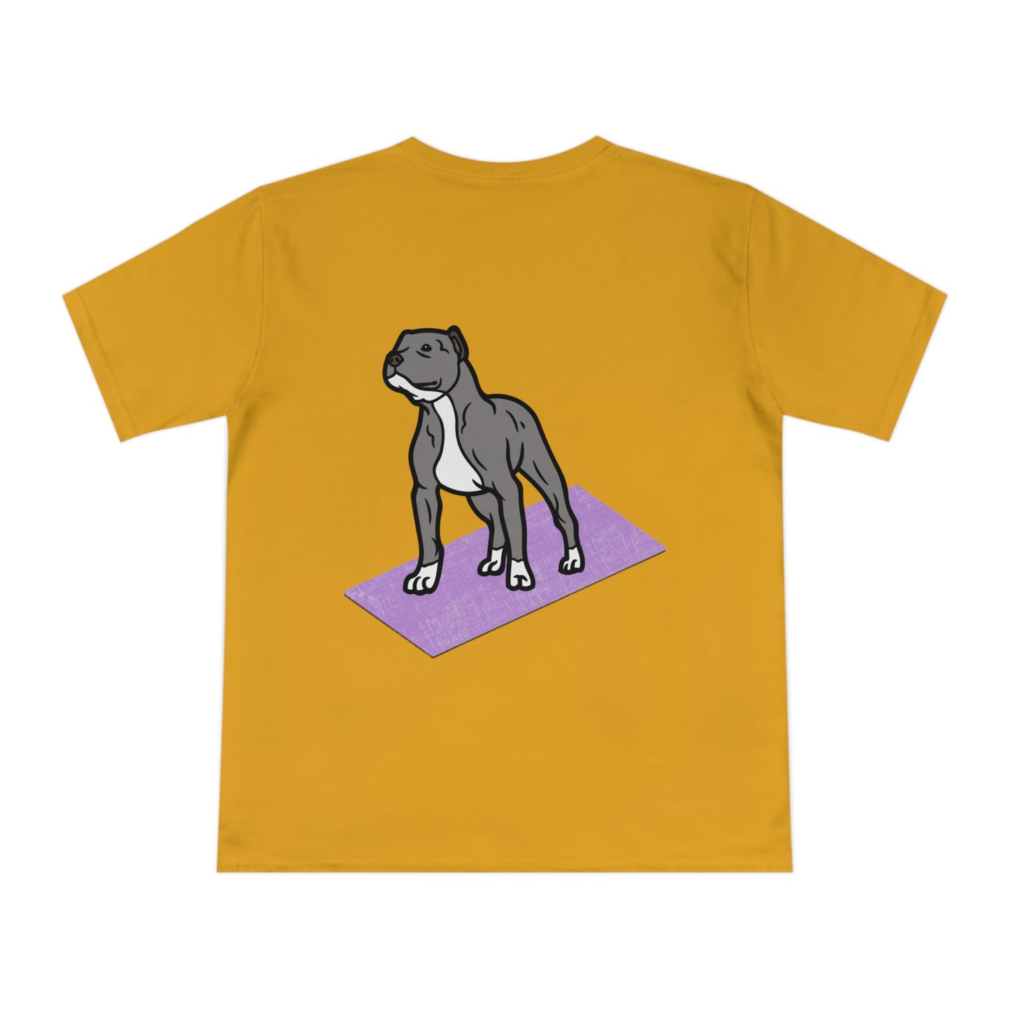 Rescue Puppy Yoga Mat Pit Bull Graphic Tshirt
