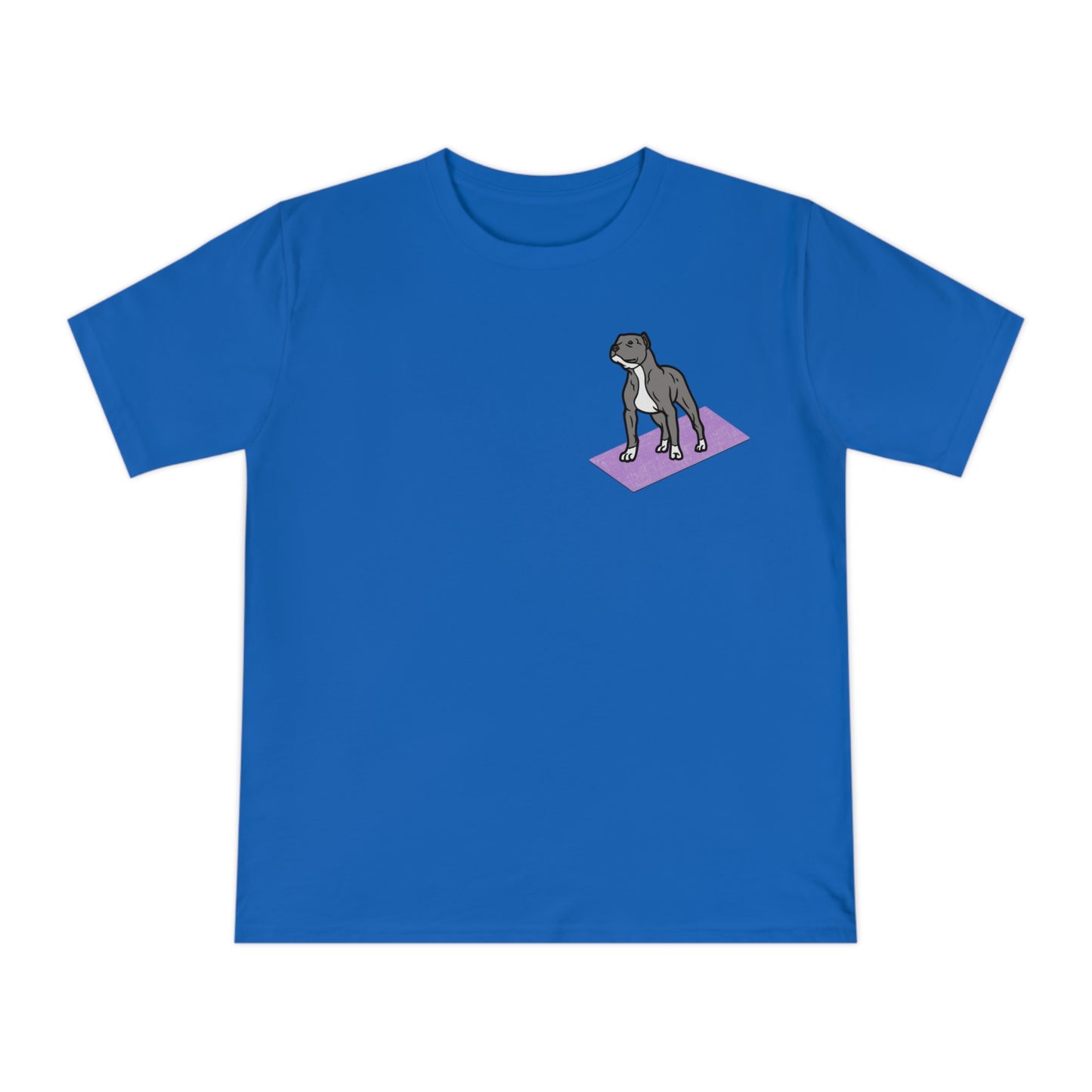 Rescue Puppy Yoga Mat Pit Bull Graphic Tshirt