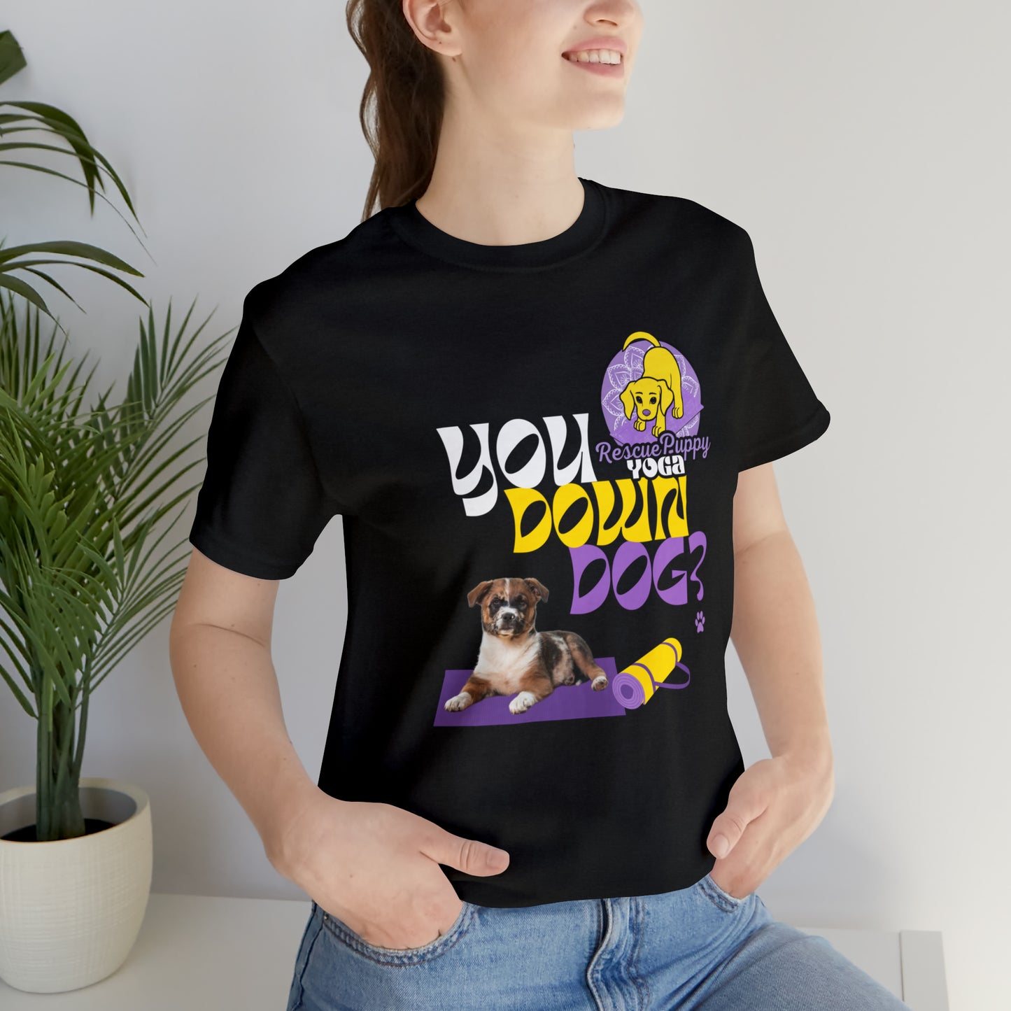 You down Dog? Organic Short Sleeve Tee