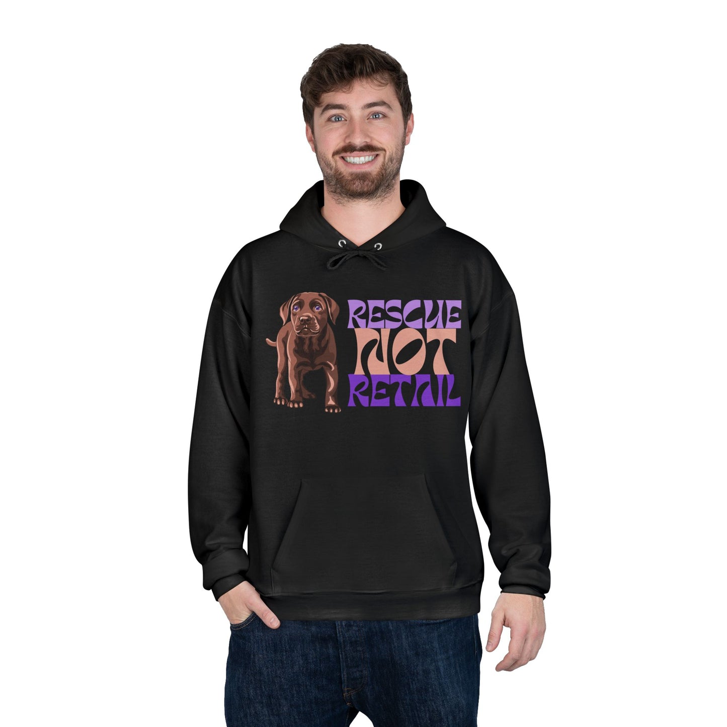 Rescue Not Retail Unisex EcoSmart® Hoodie