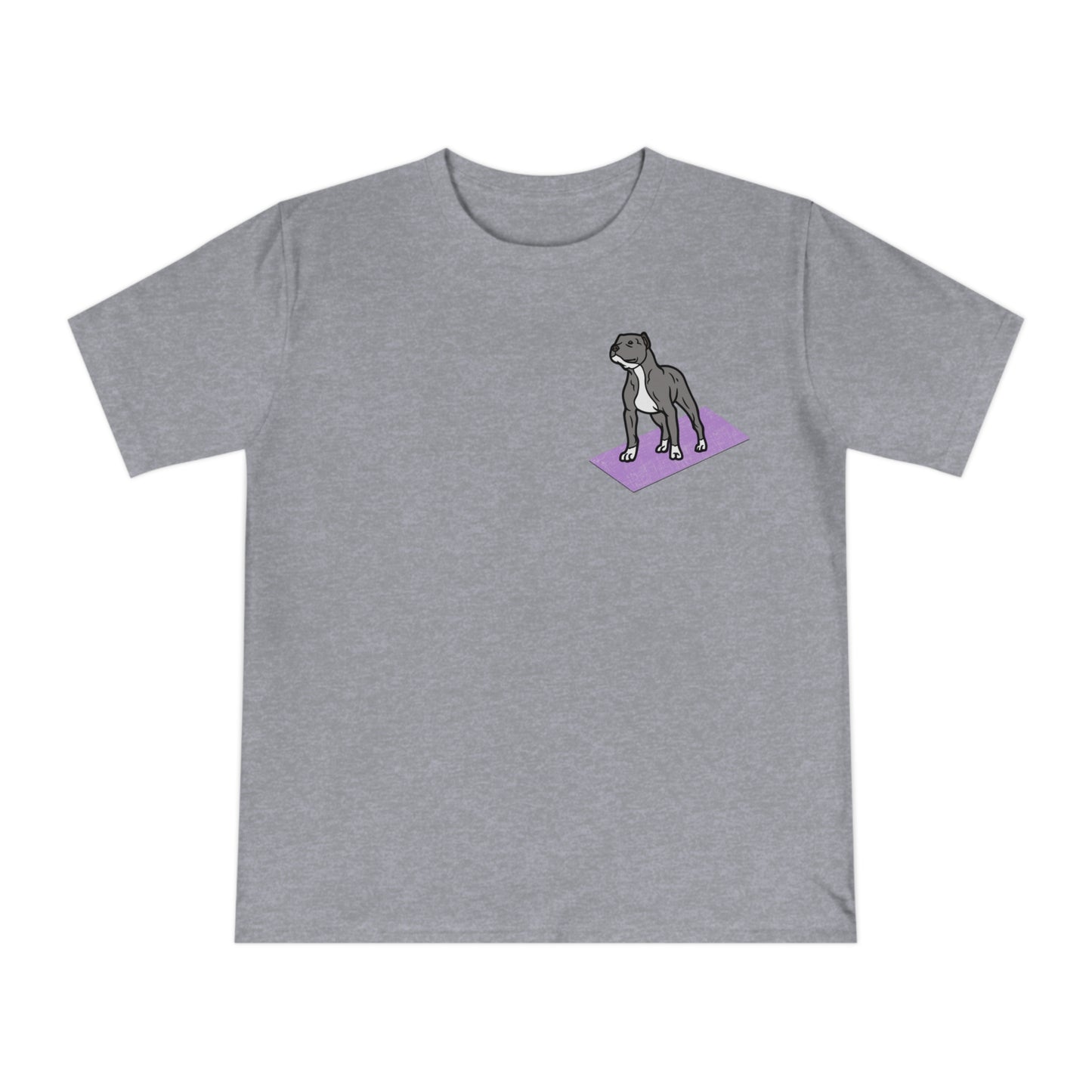 Rescue Puppy Yoga Mat Pit Bull Graphic Tshirt