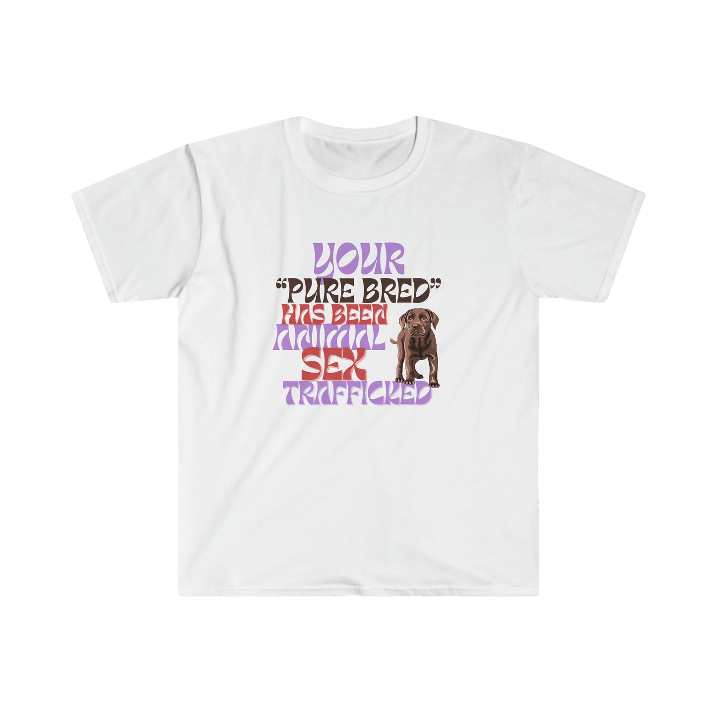 Your Purebred Has Been Animal Sex Trafficked Yogi Tshirt