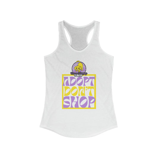 Adopt Don’t Shop Women’s Yoga Tank Top