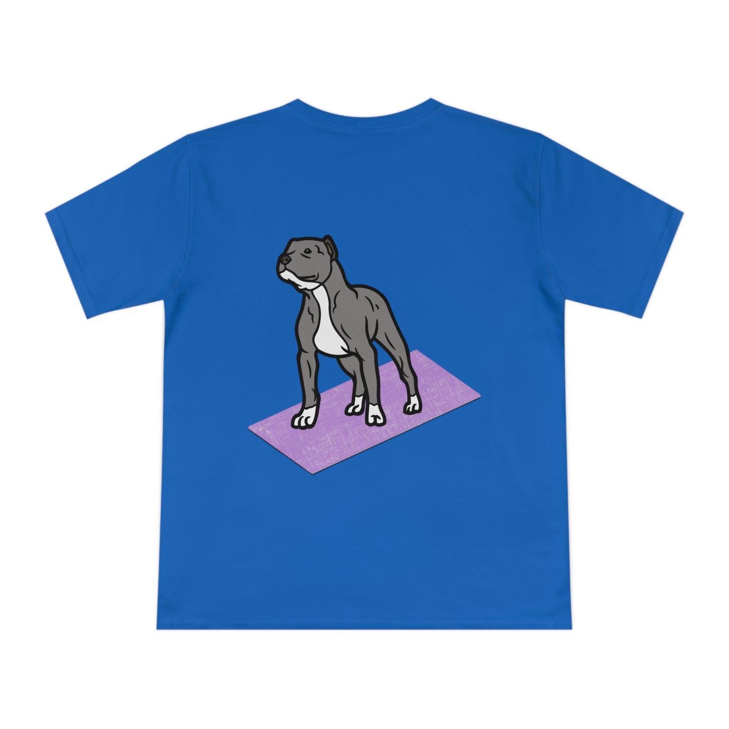Rescue Puppy Yoga Mat Pit Bull Graphic Tshirt