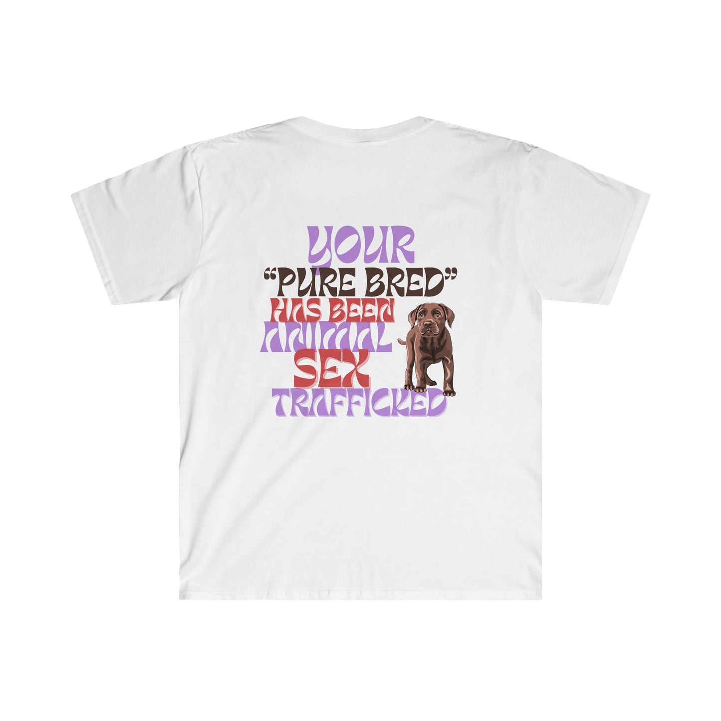 Your Purebred Has Been Animal Sex Trafficked Yogi Tshirt