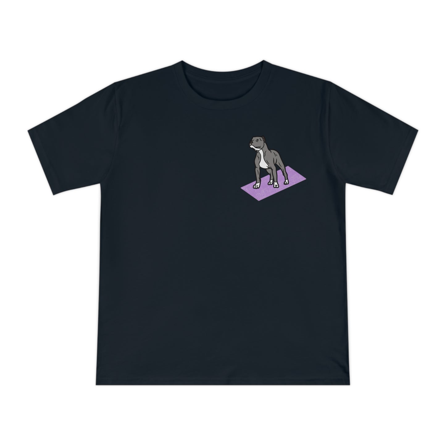 Rescue Puppy Yoga Mat Pit Bull Graphic Tshirt