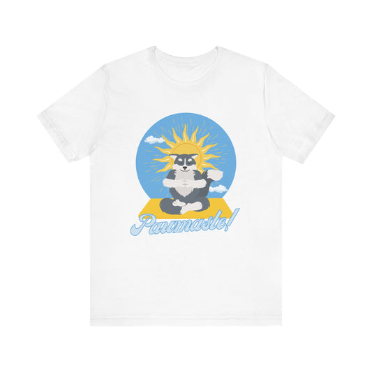 Pawmaste Happy Husky Puppy Yoga Shirt Unisex Classic Tee
