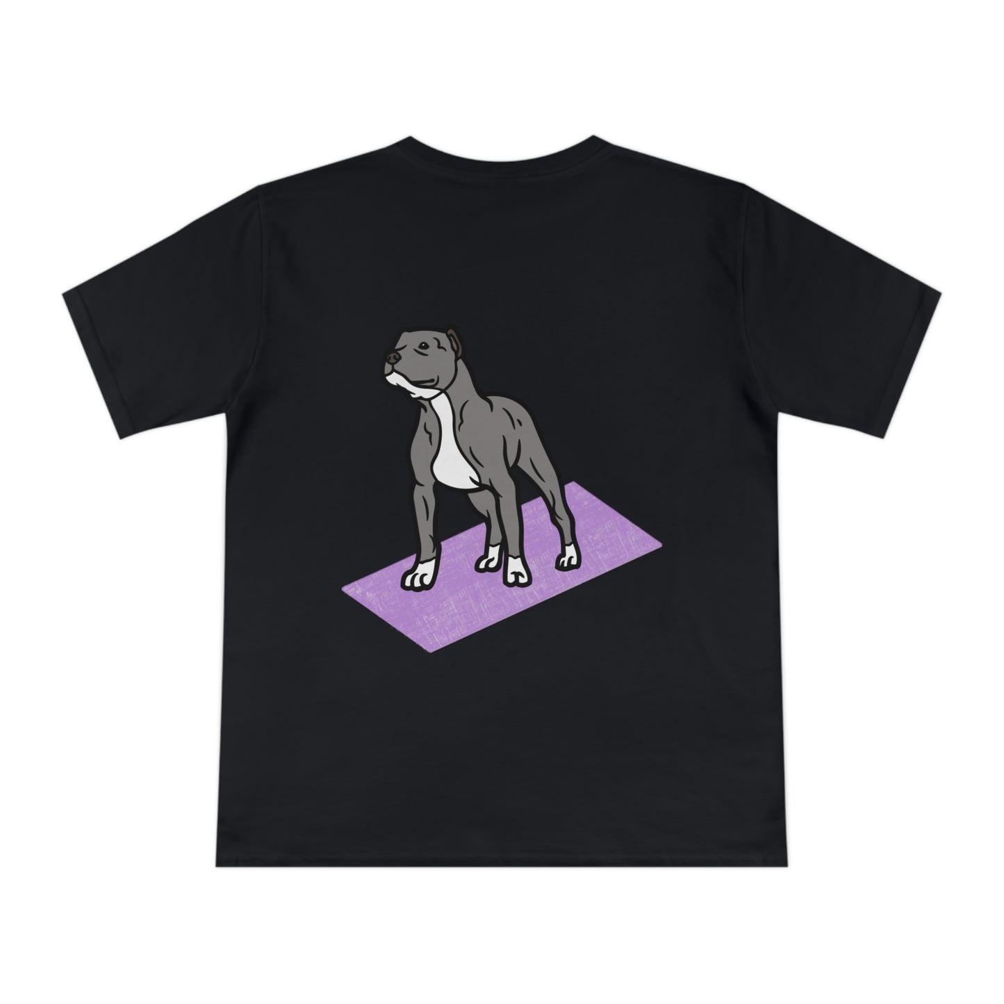 Rescue Puppy Yoga Mat Pit Bull Graphic Tshirt