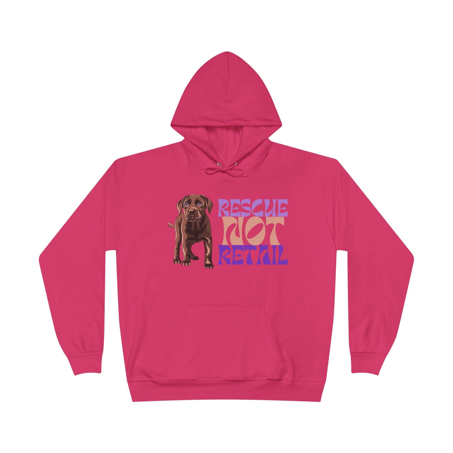 Rescue Not Retail Unisex EcoSmart® Hoodie