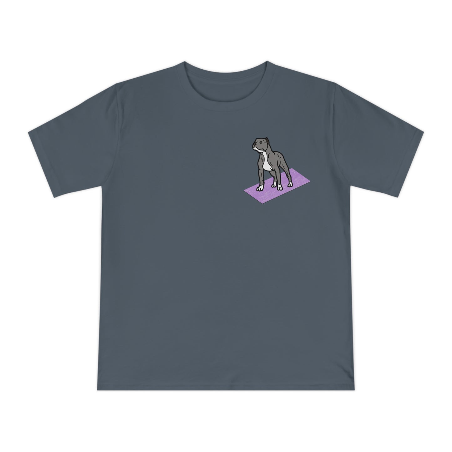 Rescue Puppy Yoga Mat Pit Bull Graphic Tshirt