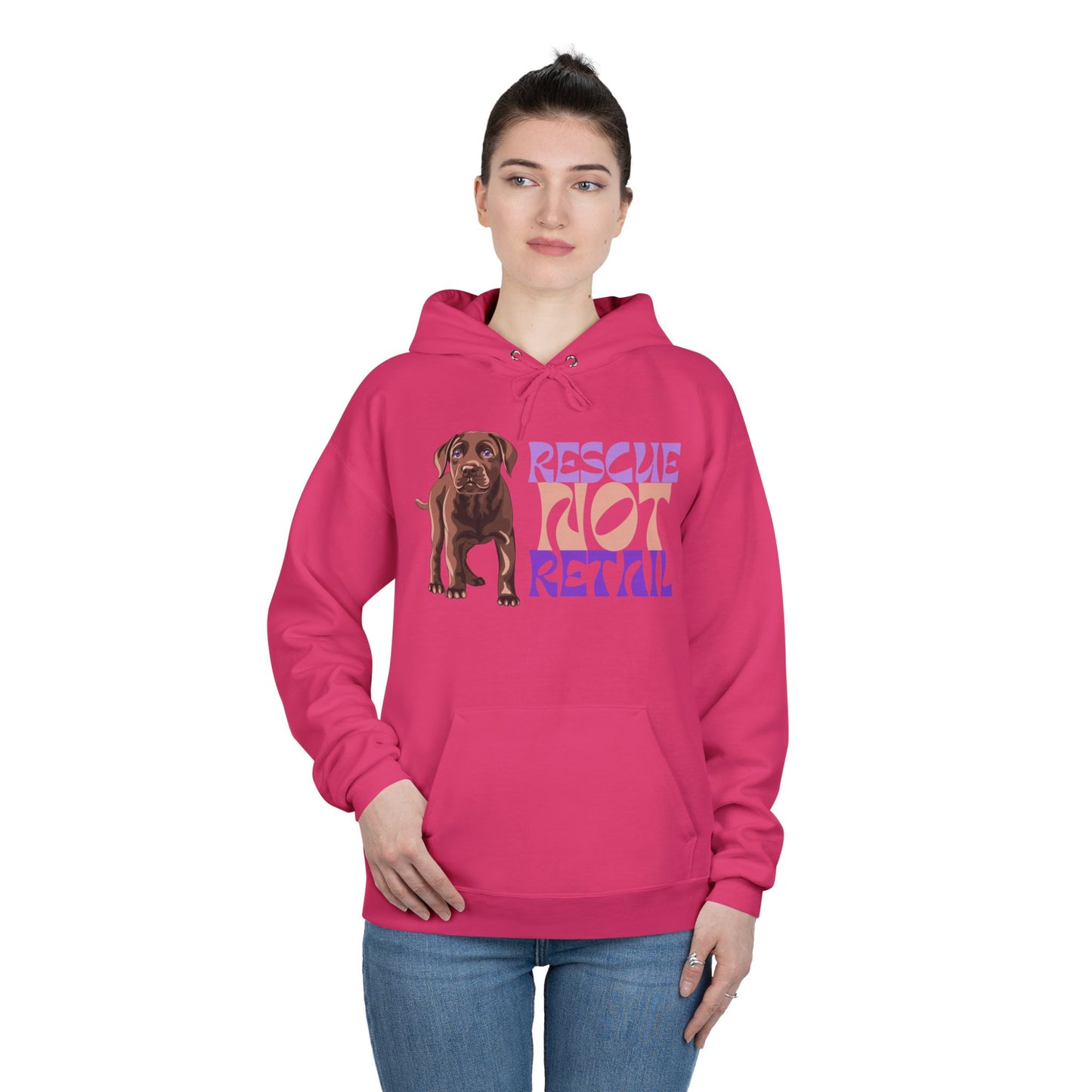 Rescue Not Retail Unisex EcoSmart® Hoodie
