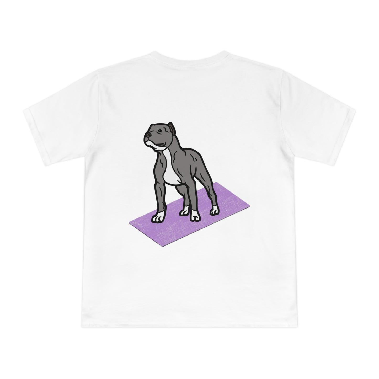 Rescue Puppy Yoga Mat Pit Bull Graphic Tshirt