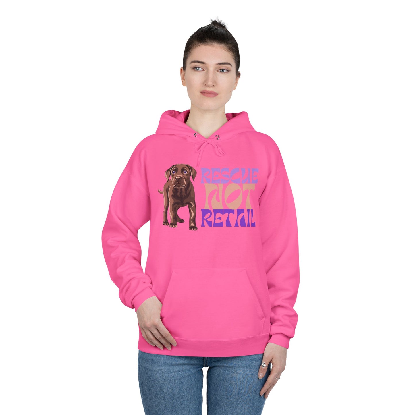 Rescue Not Retail Unisex EcoSmart® Hoodie