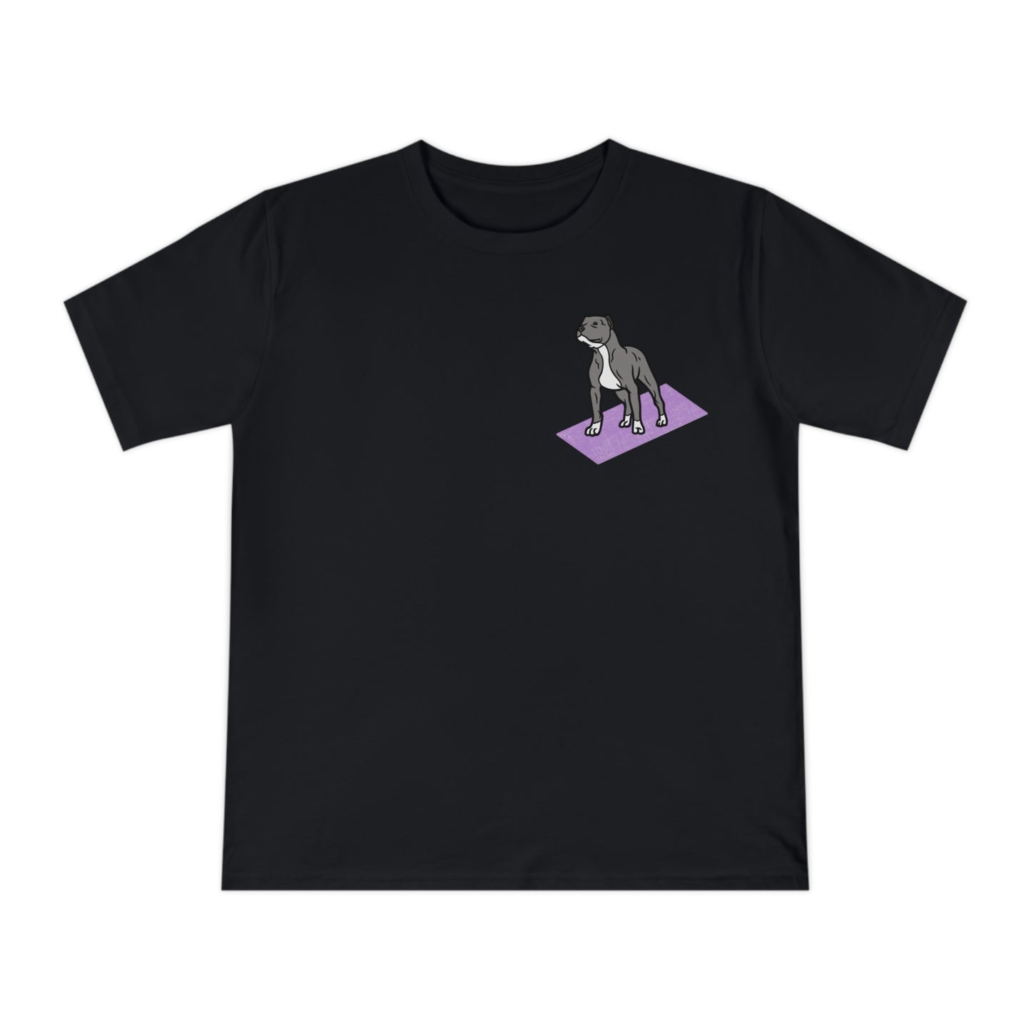 Rescue Puppy Yoga Mat Pit Bull Graphic Tshirt