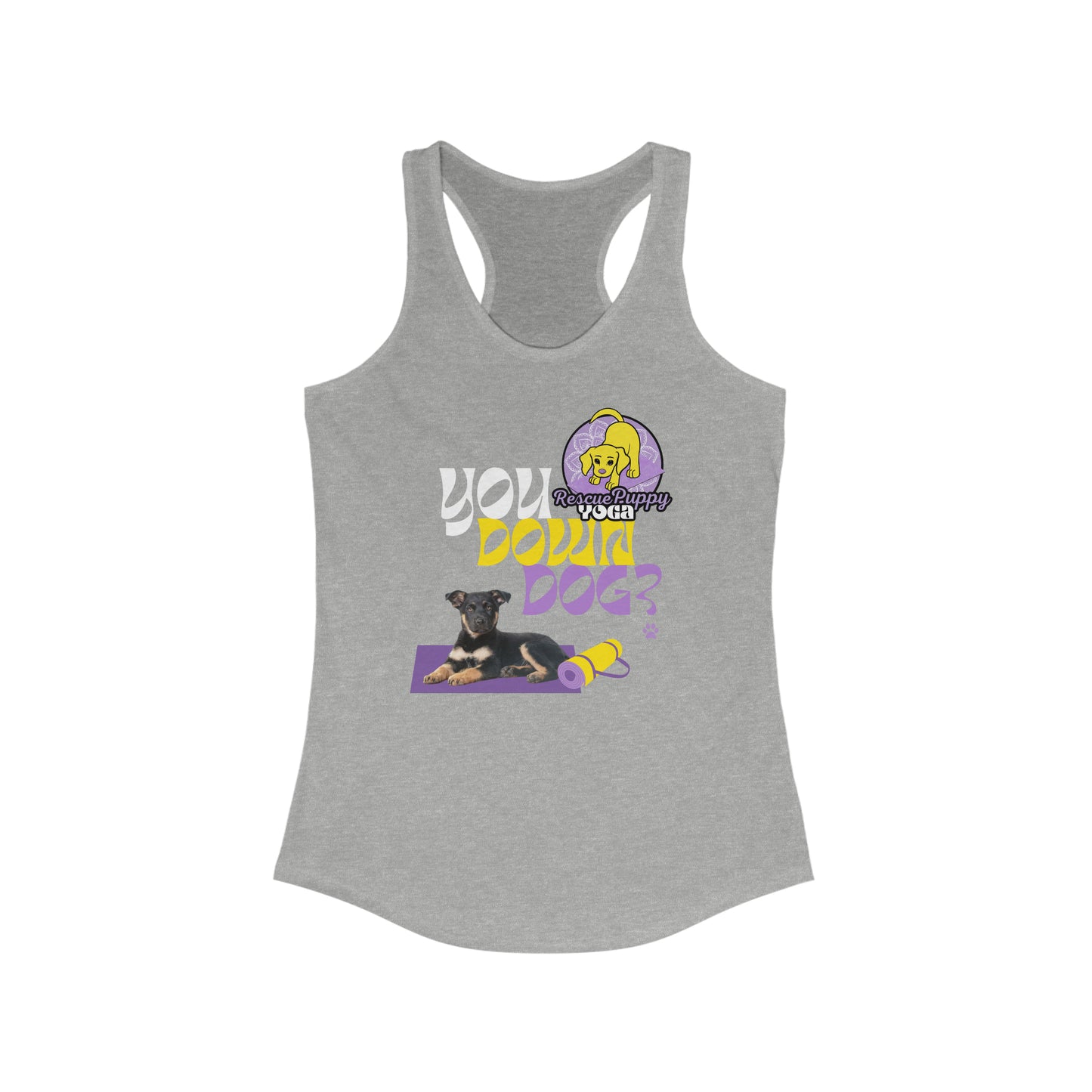 You down Dog? Organic Women’s Tank Top