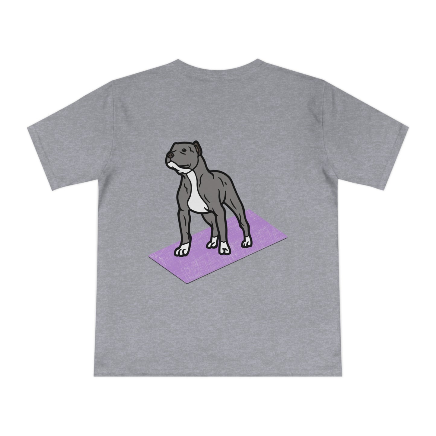 Rescue Puppy Yoga Mat Pit Bull Graphic Tshirt