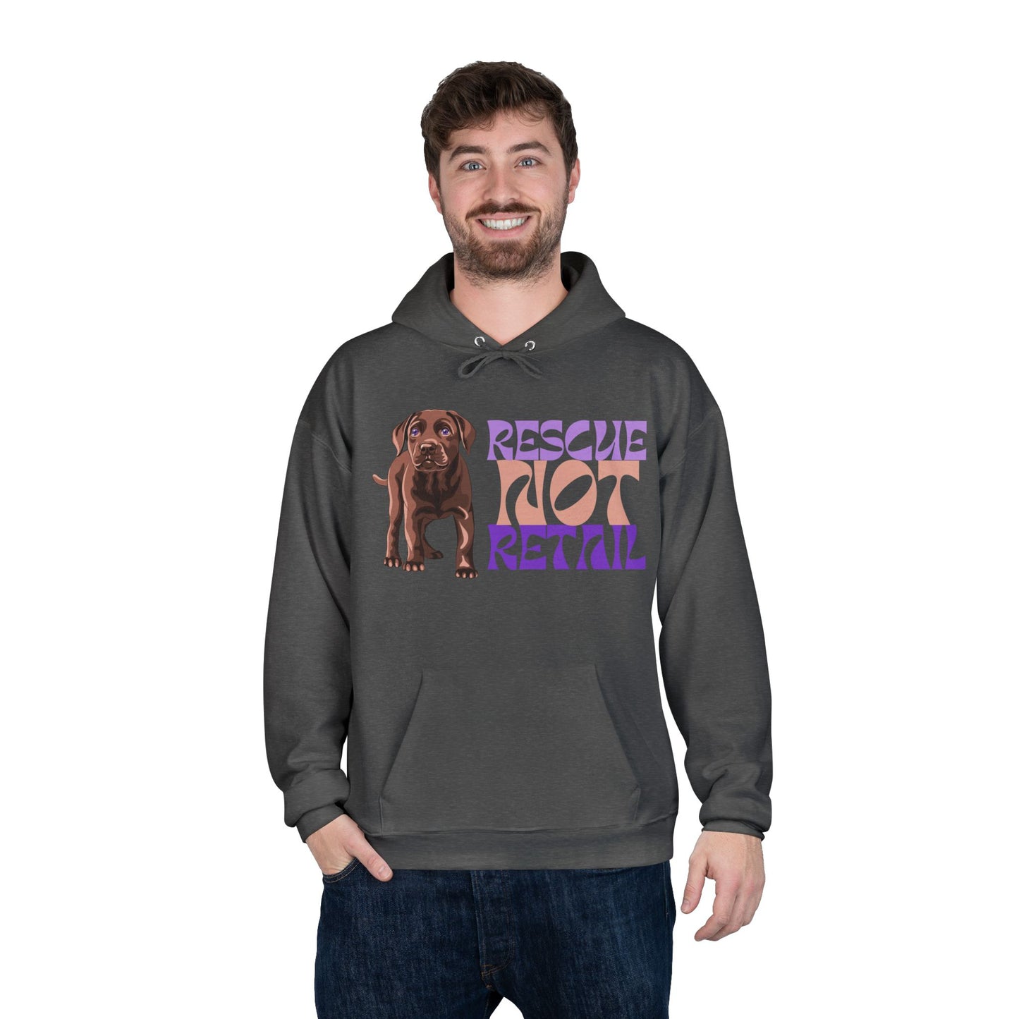 Rescue Not Retail Unisex EcoSmart® Hoodie
