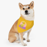 Puppy Pose with Yogi Pet Bandana Collar