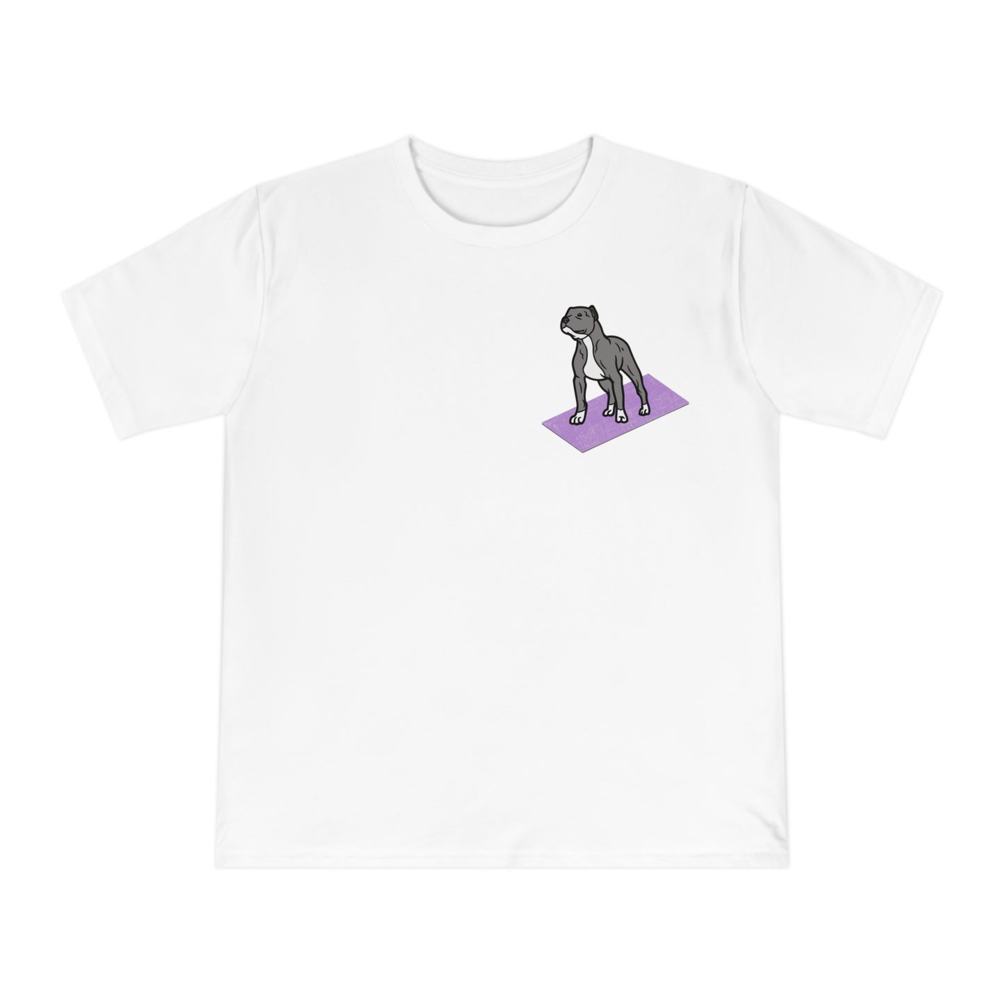 Rescue Puppy Yoga Mat Pit Bull Graphic Tshirt