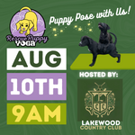 Rescue Puppy Yoga @ Lakewood Country Club