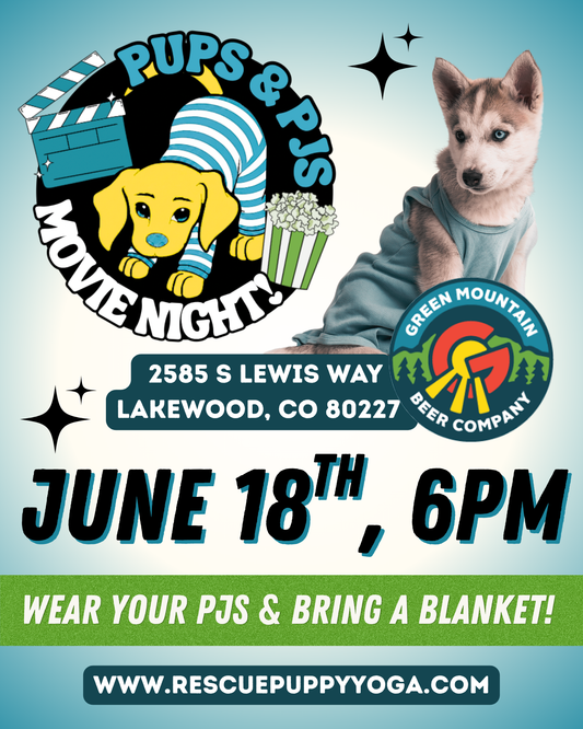Puppies & Pajamas Movie Night @ Green Mountain Beer Company