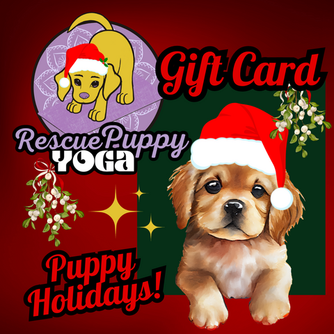 Puppy Holidays Gift Card