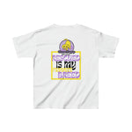 KIDS Rescued is My Favorite Breed Unisex Organic Short Sleeve Tee