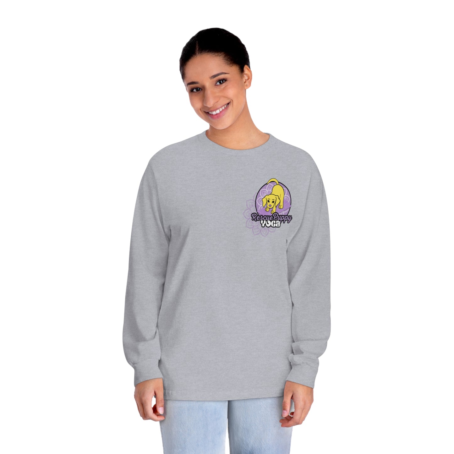 Adopt Don’t Shop Unisex Organic Long Sleeve Tee