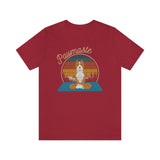 Pawmaste Pitbull Puppy Yoga Mountain Shirt Unisex Classic Tee