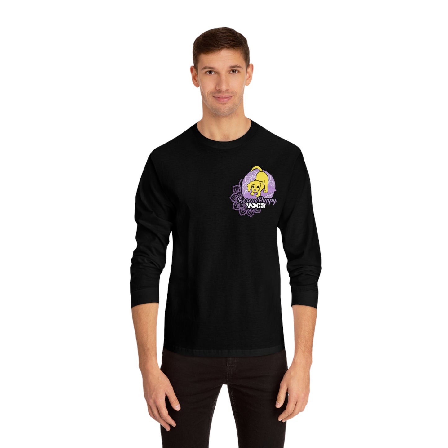 Adopt Don’t Shop Unisex Organic Long Sleeve Tee