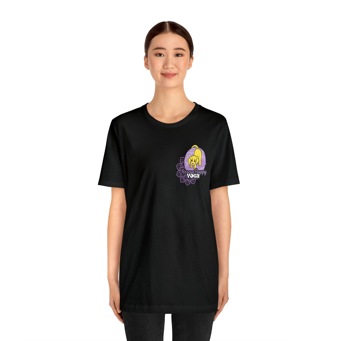 Rescue Puppy Yoga Mandala Unisex Classic Tee