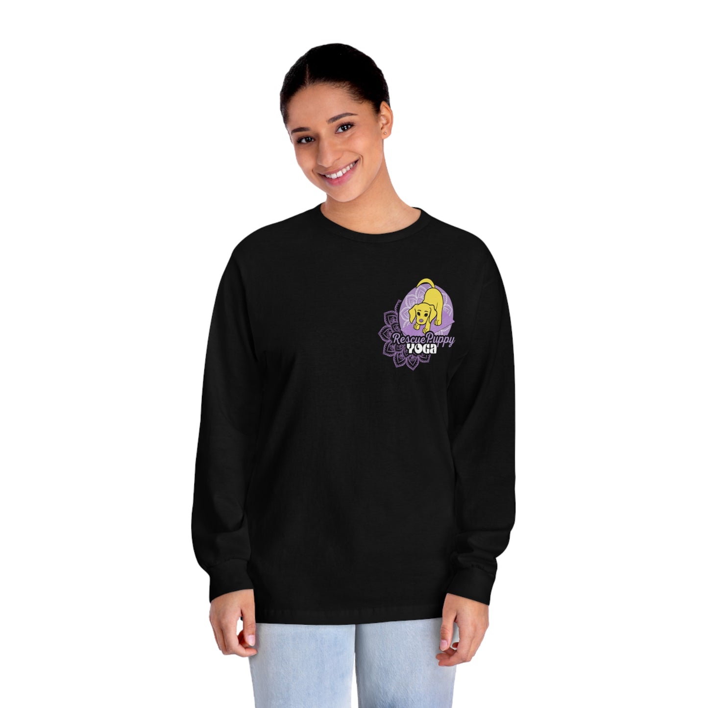 Adopt Don’t Shop Unisex Organic Long Sleeve Tee